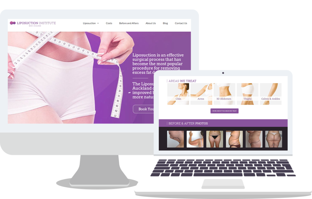 The Liposuction Institute website
